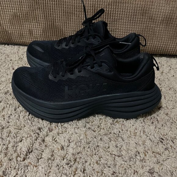 Hoka Women's Black Athletic Sneakers - Picture 12 of 16